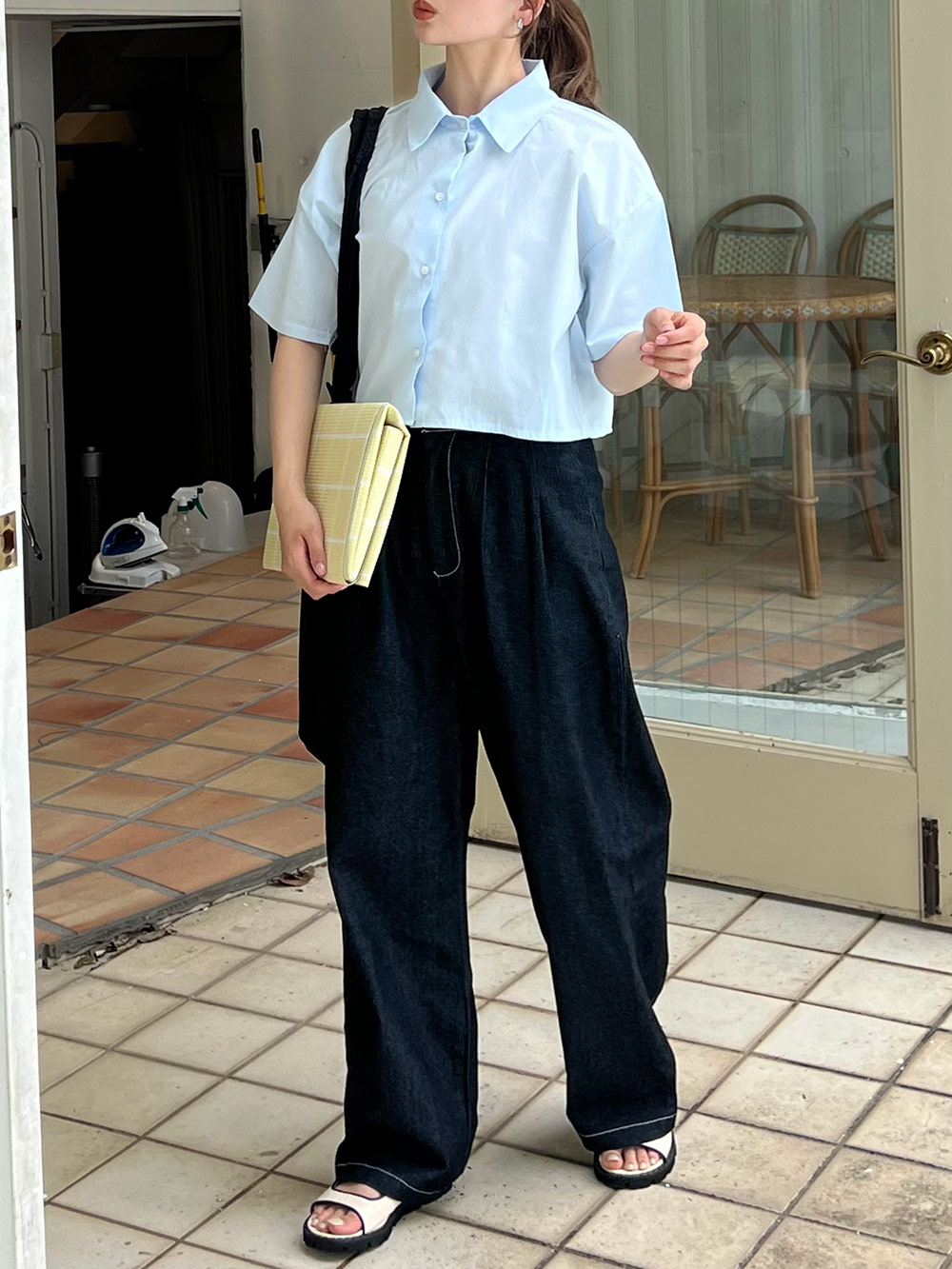*再入荷*バックスリットシャツ | 詳細画像9