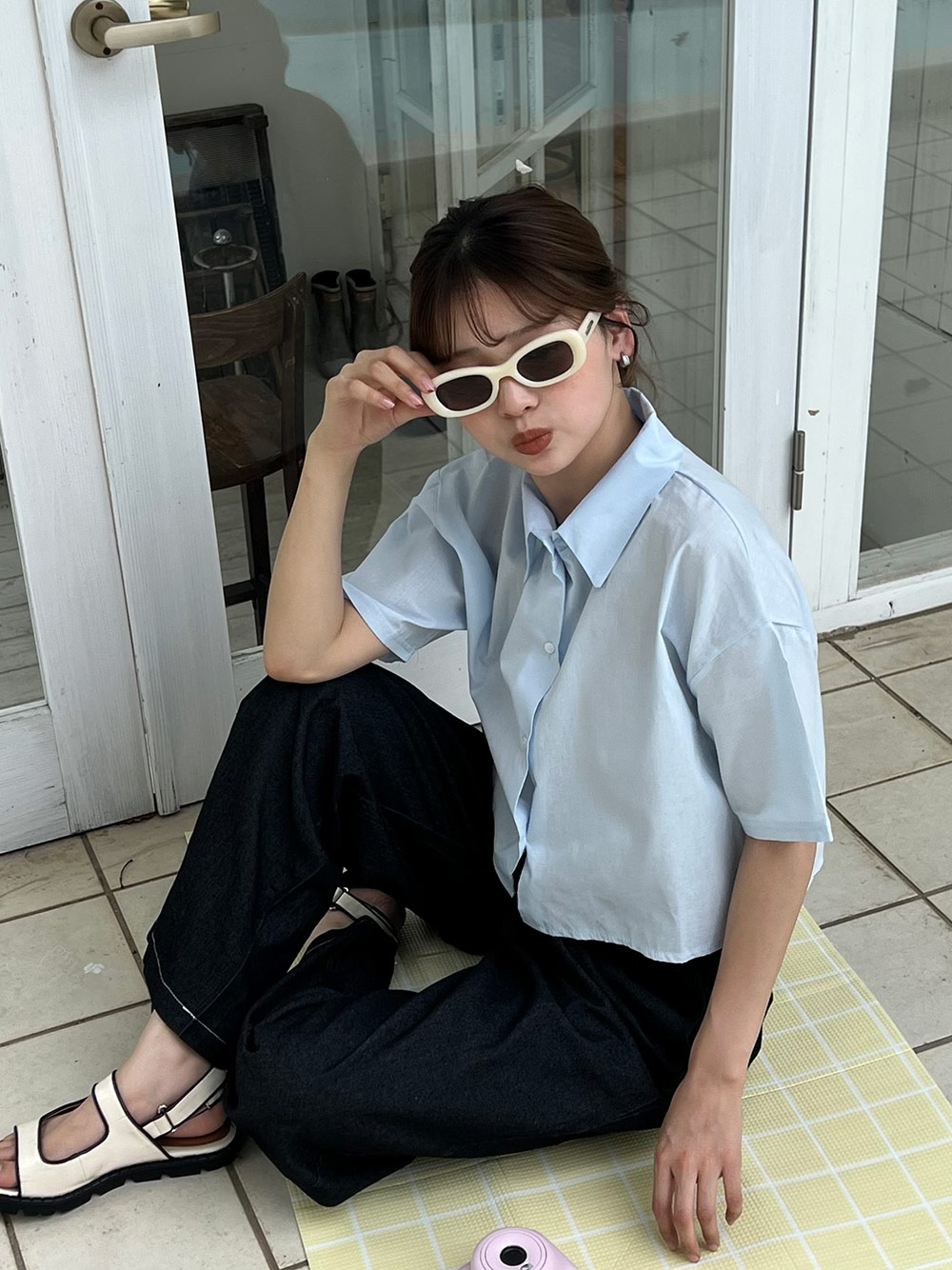 *再入荷*バックスリットシャツ | 詳細画像10