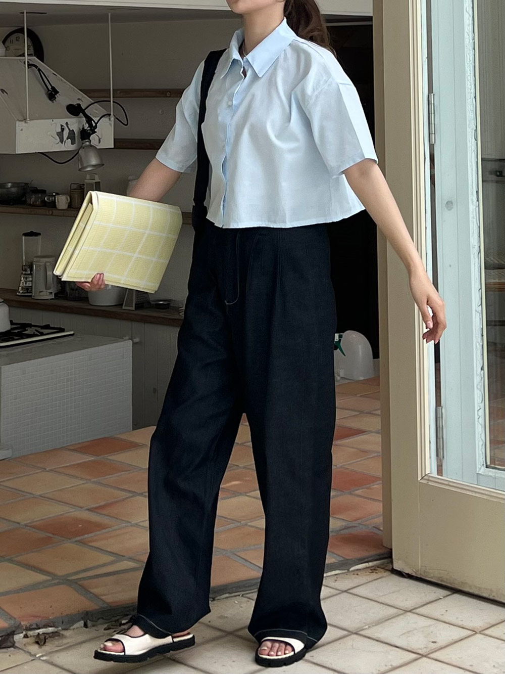 *再入荷*バックスリットシャツ | 詳細画像12