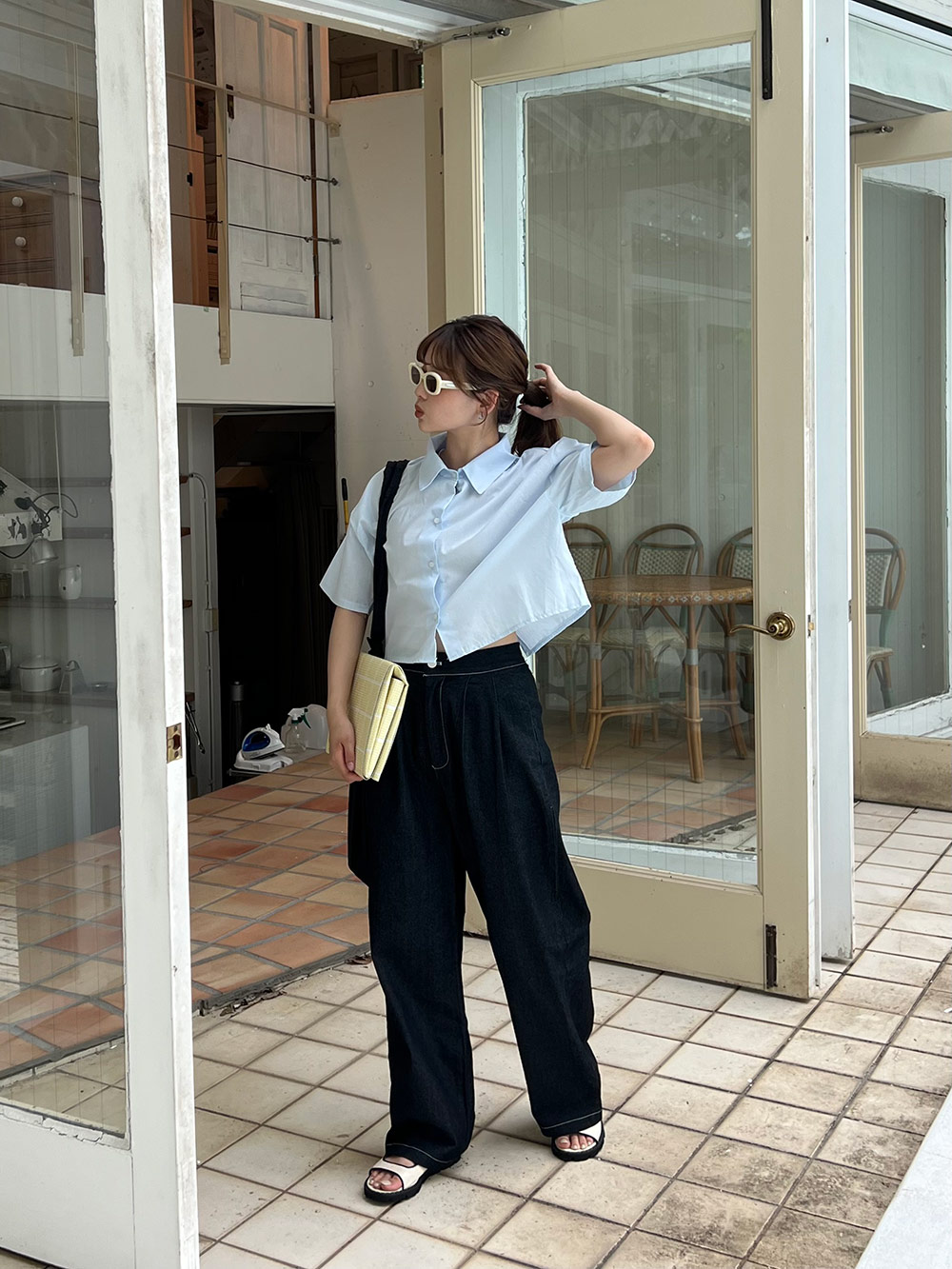 *再入荷*バックスリットシャツ | 詳細画像14
