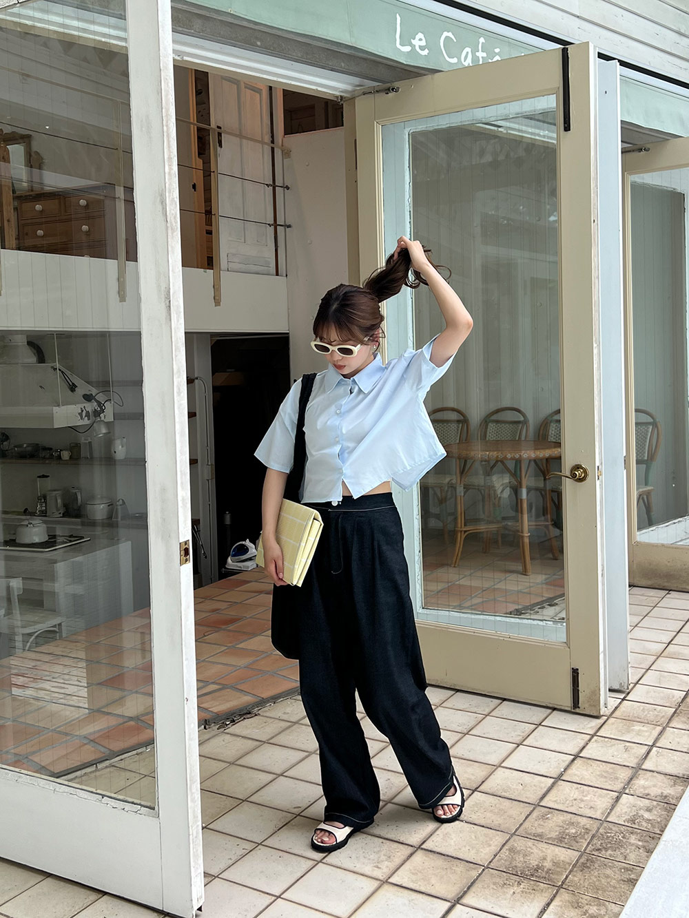 *再入荷*バックスリットシャツ | 詳細画像23