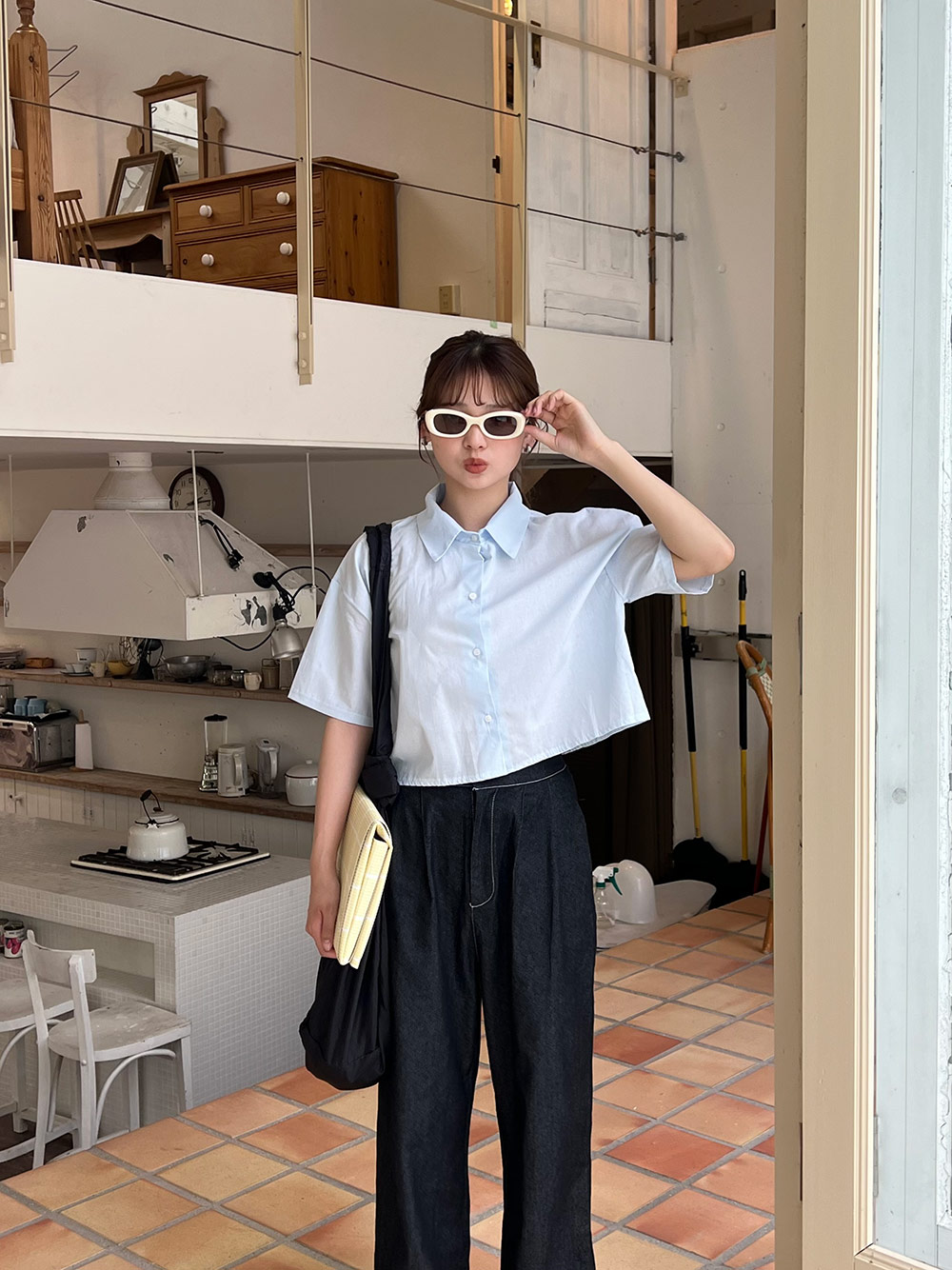 *再入荷*バックスリットシャツ | 詳細画像24