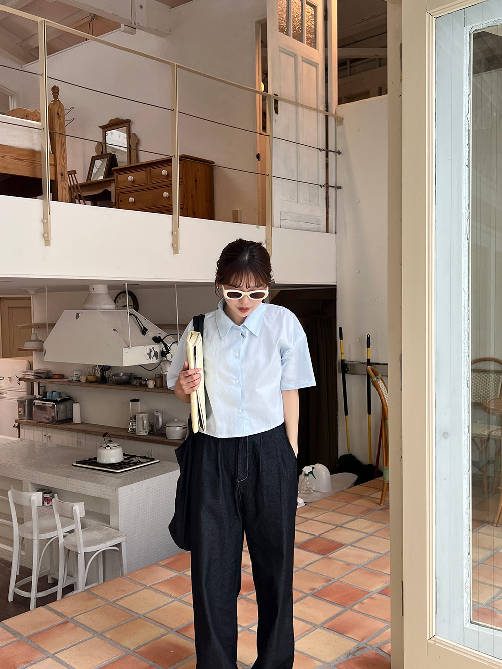 *再入荷*バックスリットシャツ | 詳細画像27