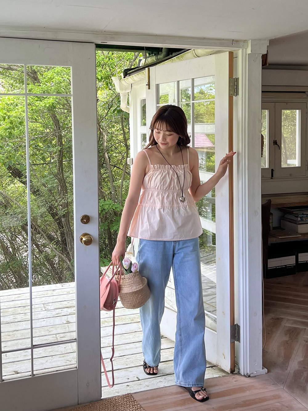 2WAYレザー調バッグ | 詳細画像4