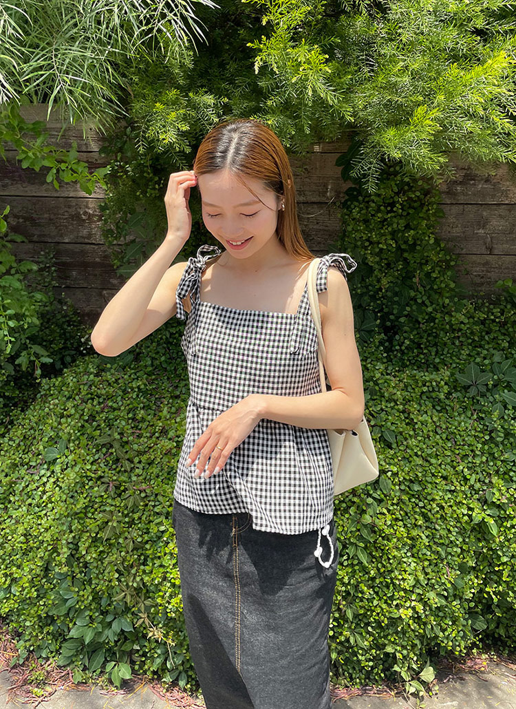 新品☆ブルブブ☆リボンキャミソール リボンキャミソール | レディースファッション通販 - DHOLIC