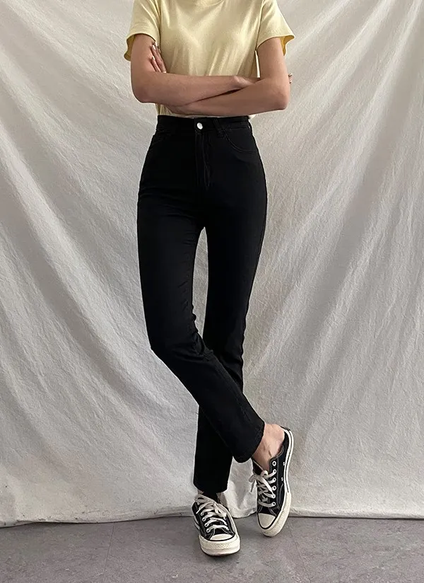 高身長向けクールストレートパンツ | qnigirls | 詳細画像1