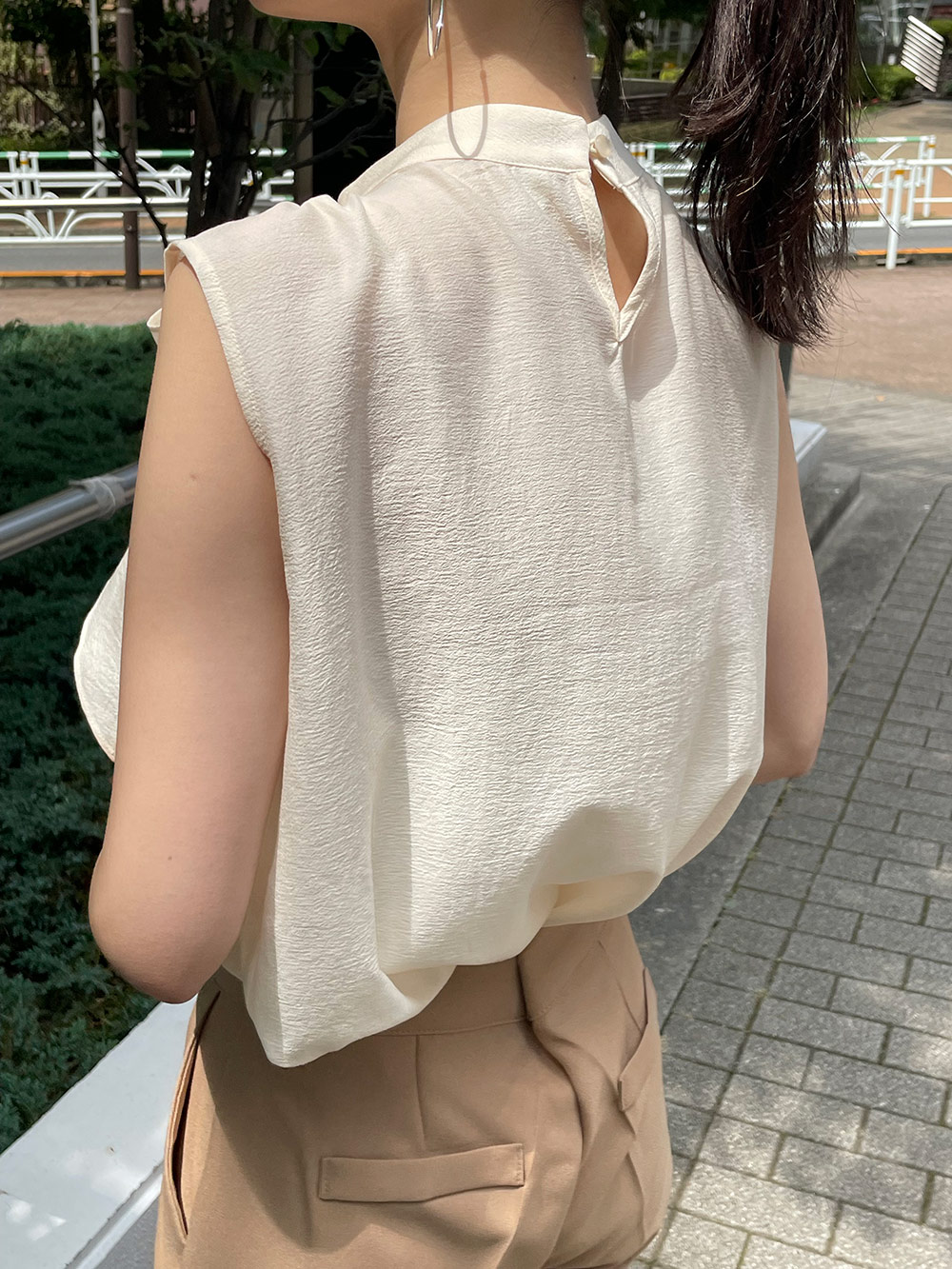 *再入荷*リボンスリーブレスブラウス | 詳細画像10