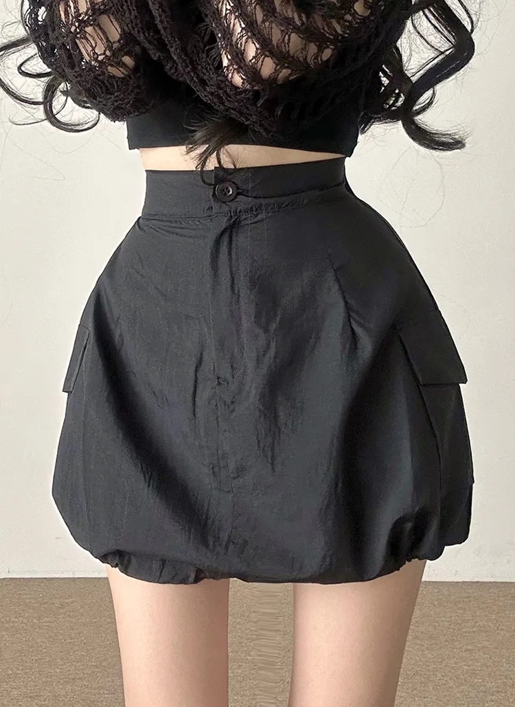 2WAYストリングAラインスカート | moodloveroom | 詳細画像1