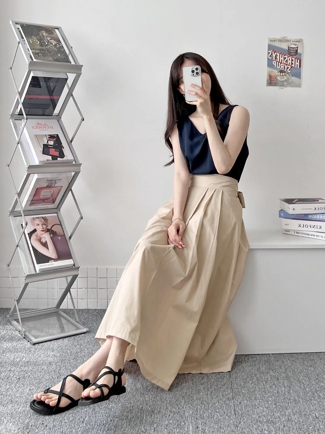 ウエストリボンフレアスカート | レディースファッション通販 - DHOLIC 