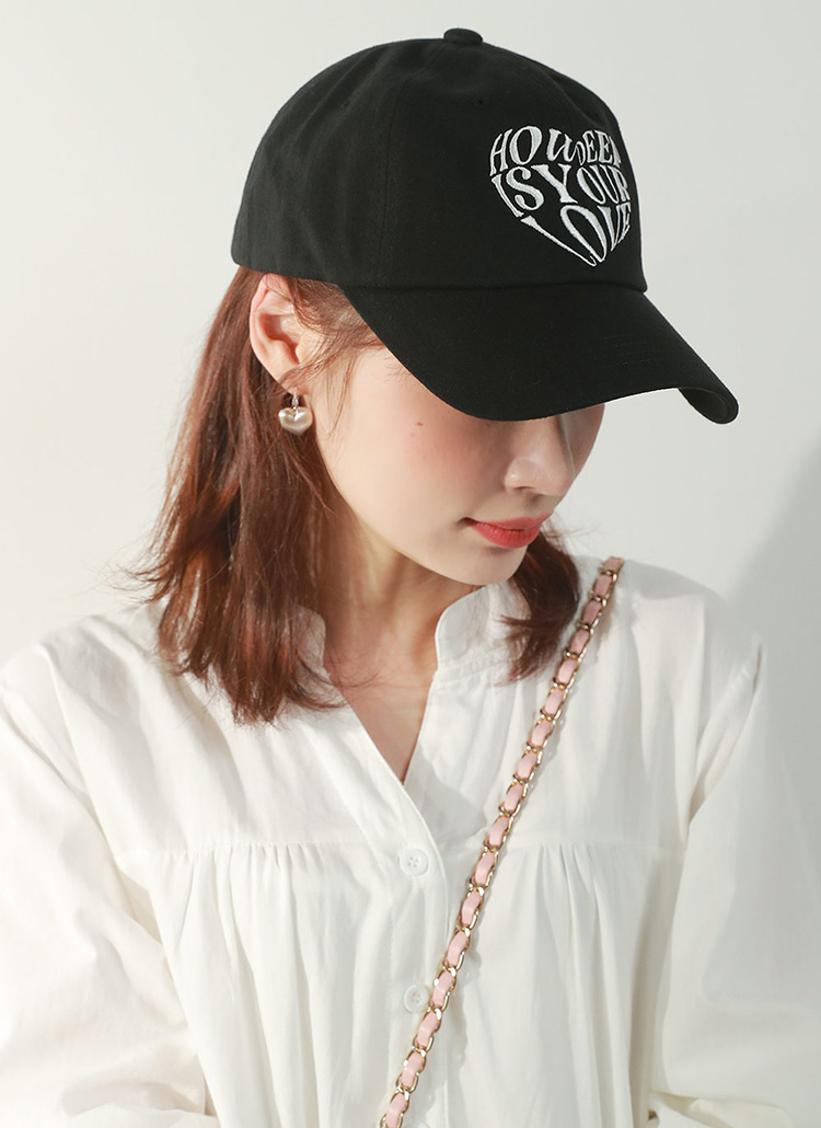 ★早期完売★AMI★レタリング刺繍キャップ★LETTERING BALLCAP★ Break刺繍レタリングキャップ | レディースファッション通販
