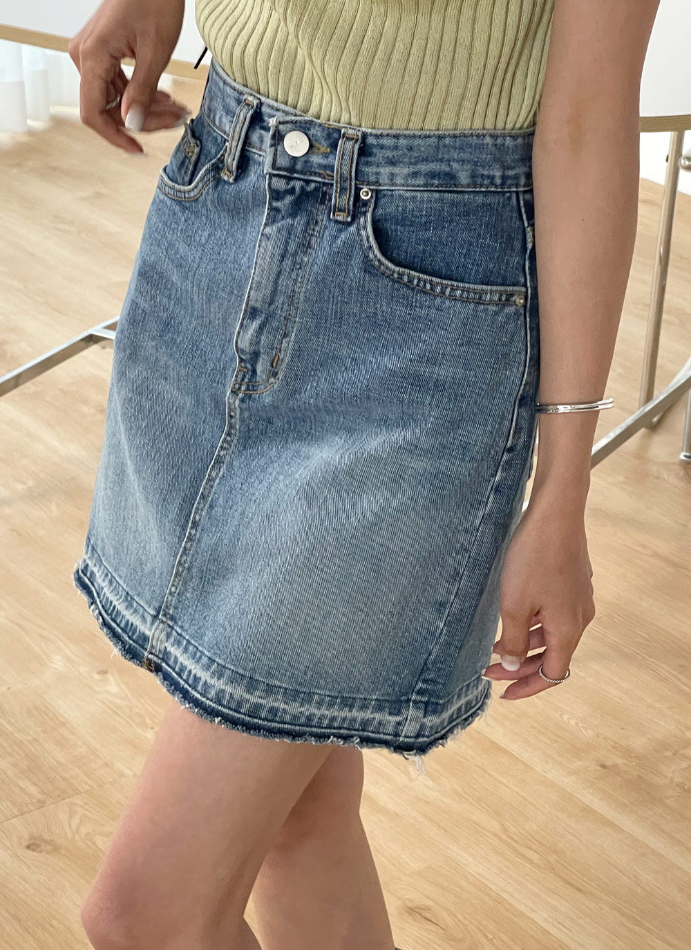 【DIESEL】バックロゴ デニム ミニスカート【送関込】 DIESEL】キッズ ガールズ スカート｜デニム ミニスカート