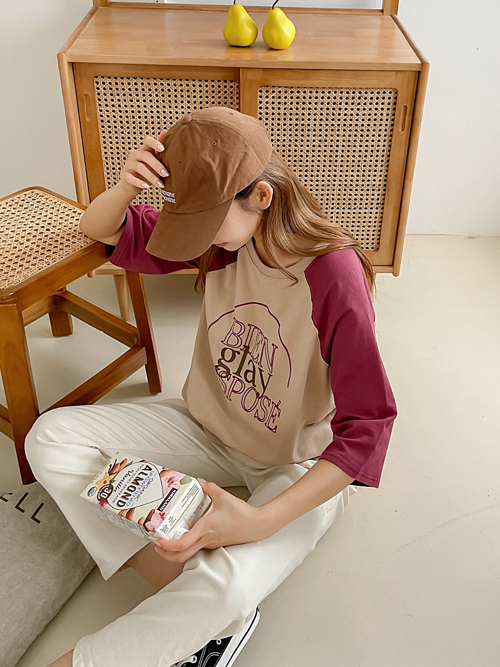 glayラグラン配色Tシャツ | 詳細画像19