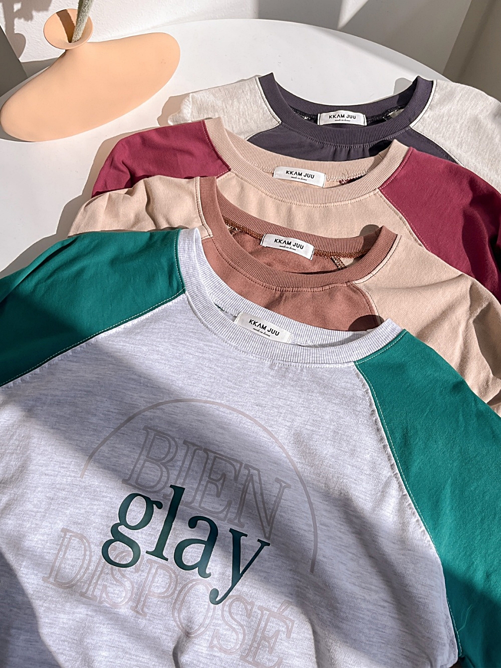 glayラグラン配色Tシャツ | 詳細画像29