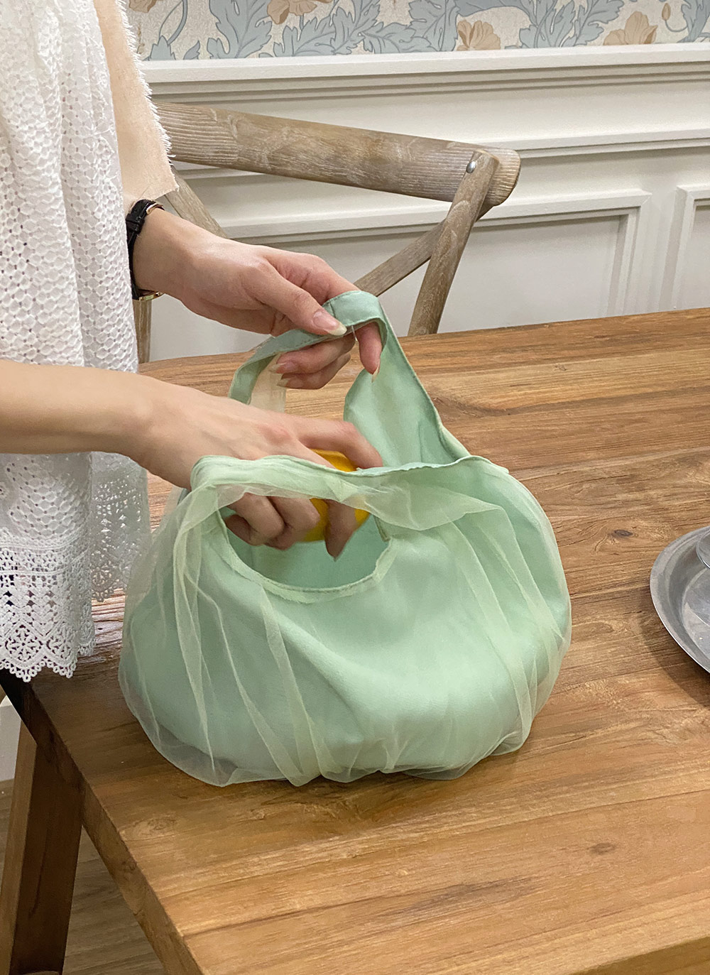 オーガンジーレイヤードバッグ | DHOLIC | 詳細画像11