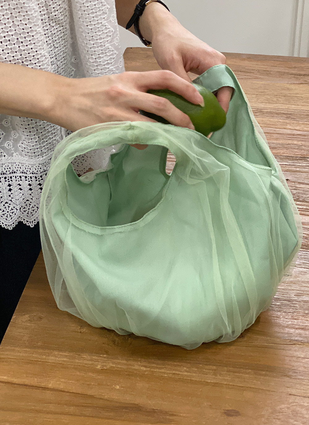 オーガンジーレイヤードバッグ | DHOLIC | 詳細画像13