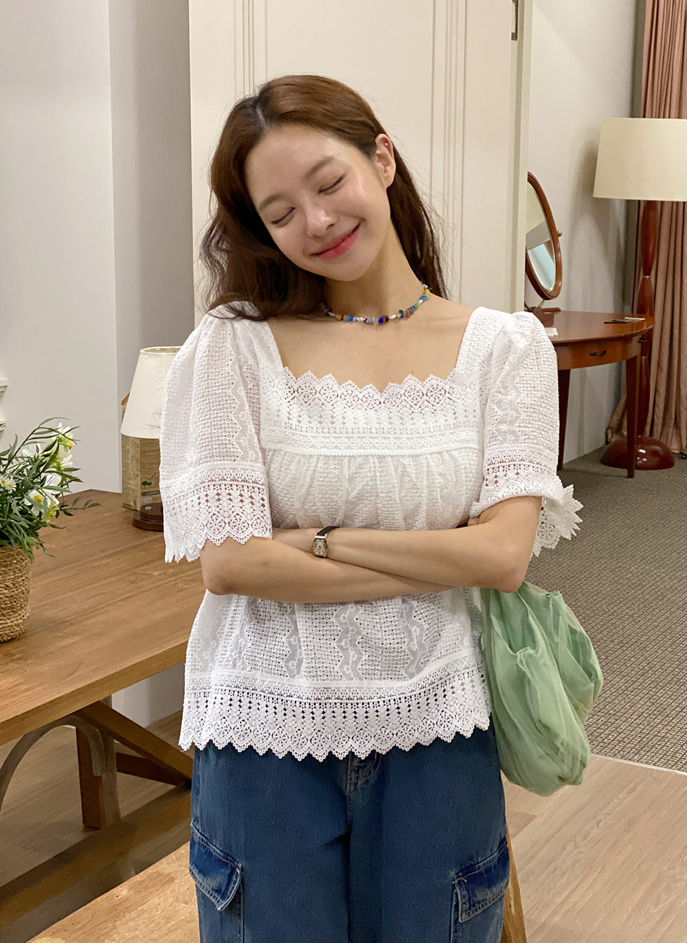 オーガンジーレイヤードバッグ | DHOLIC | 詳細画像14