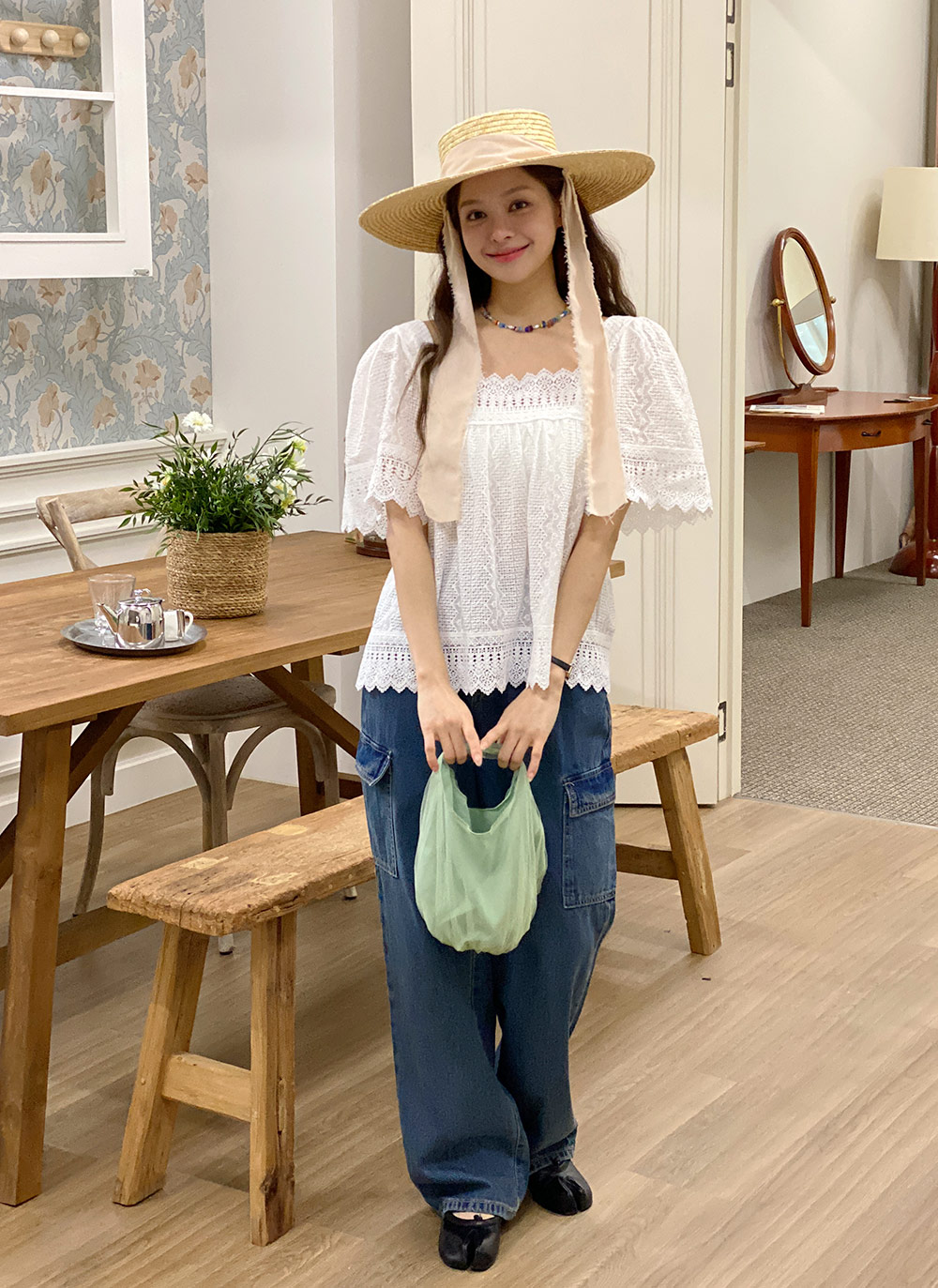 オーガンジーレイヤードバッグ | DHOLIC | 詳細画像15