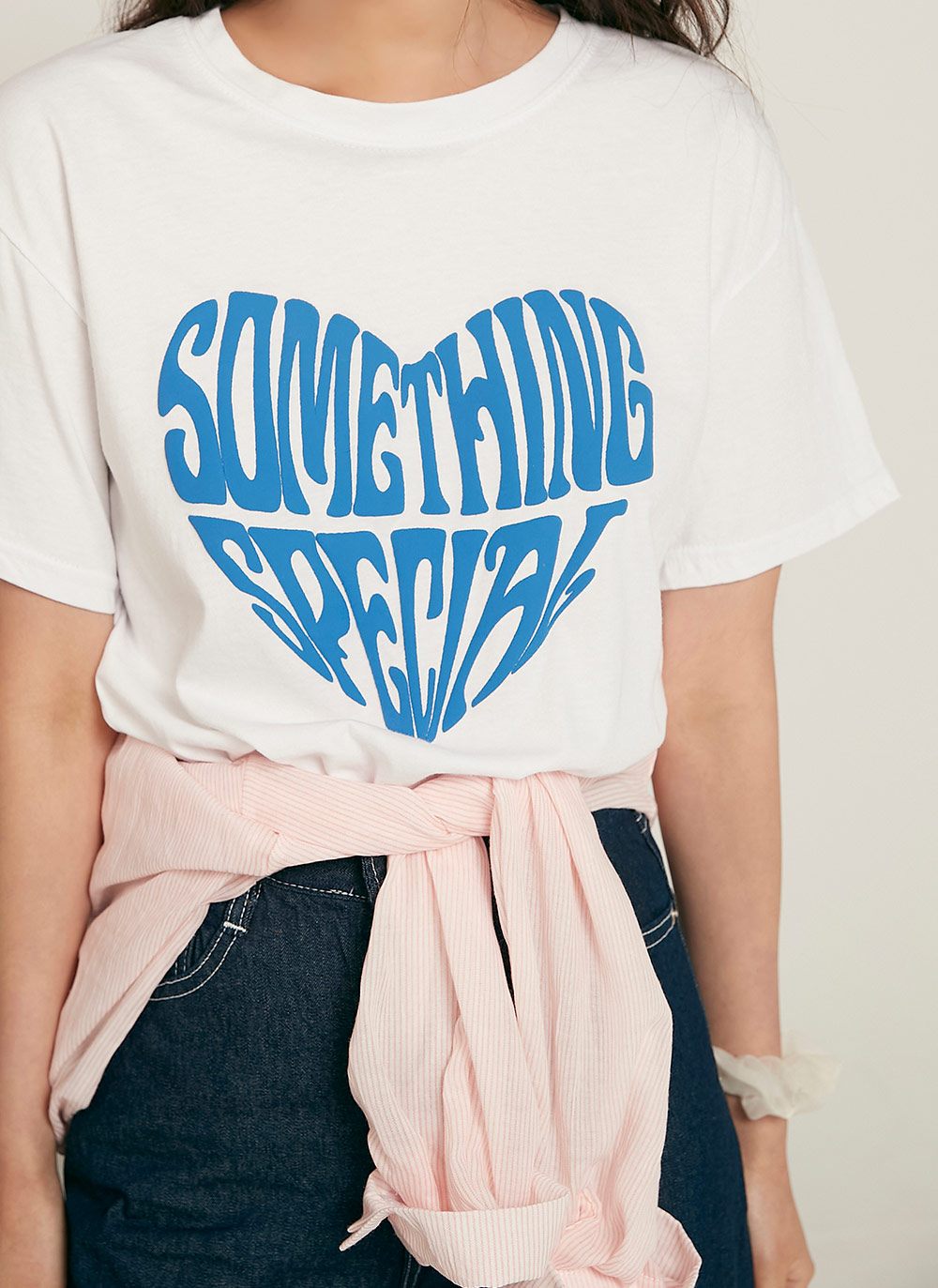 ハートレタリング半袖Tシャツ | 詳細画像8
