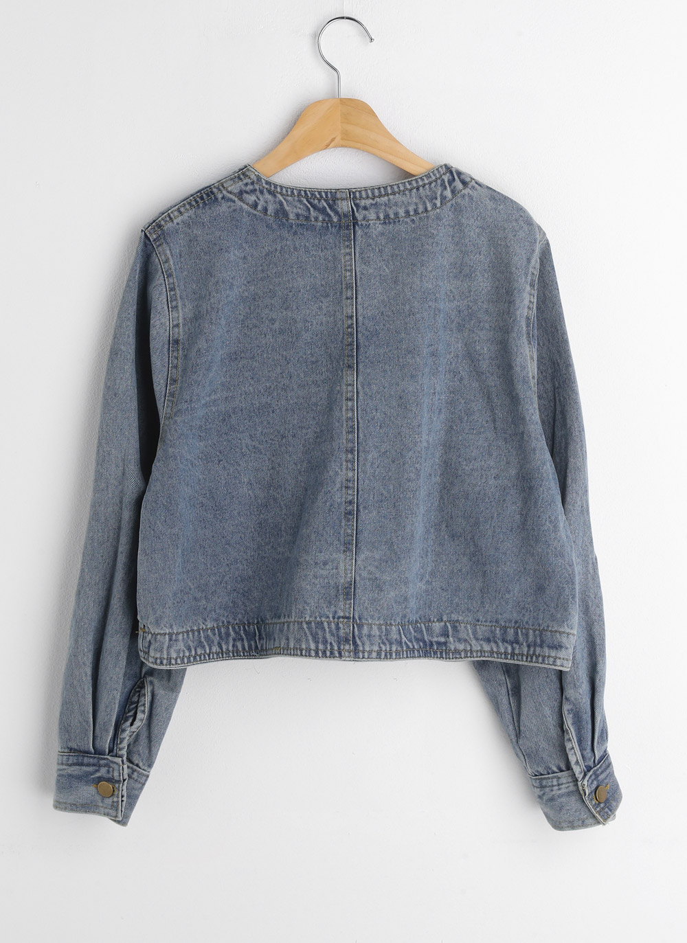 ノーカラーデニムジャケット | DHOLIC | 詳細画像20