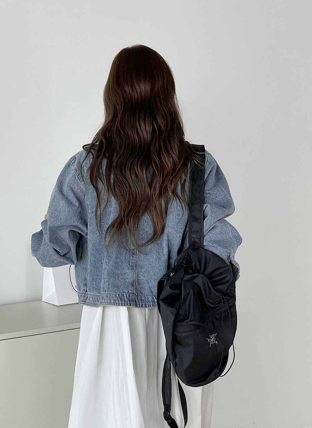 ノーカラーデニムジャケット | DHOLIC | 詳細画像11
