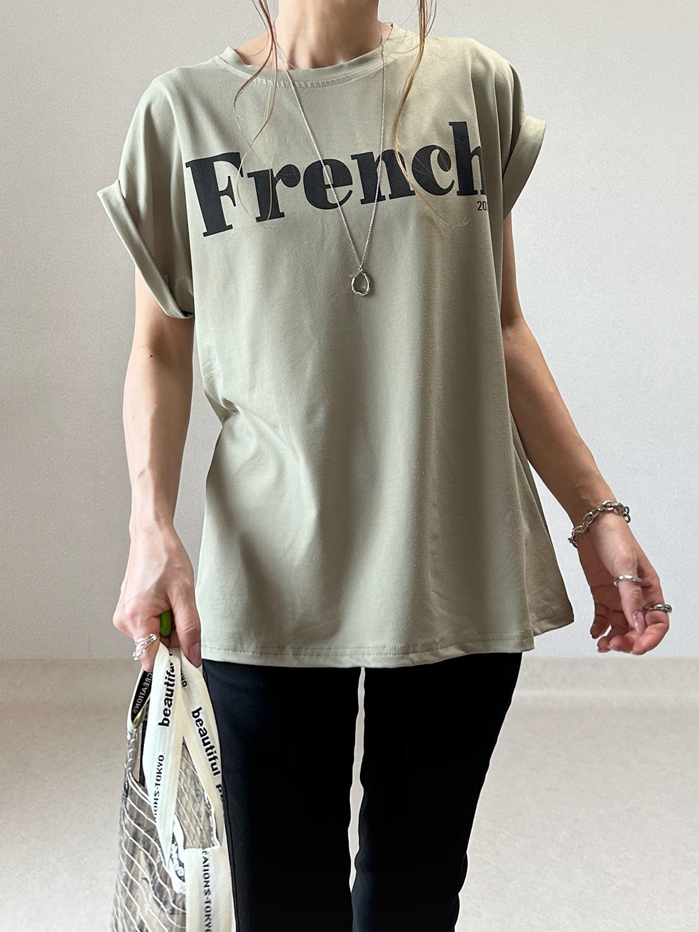 FrenchロゴTシャツ | 詳細画像8