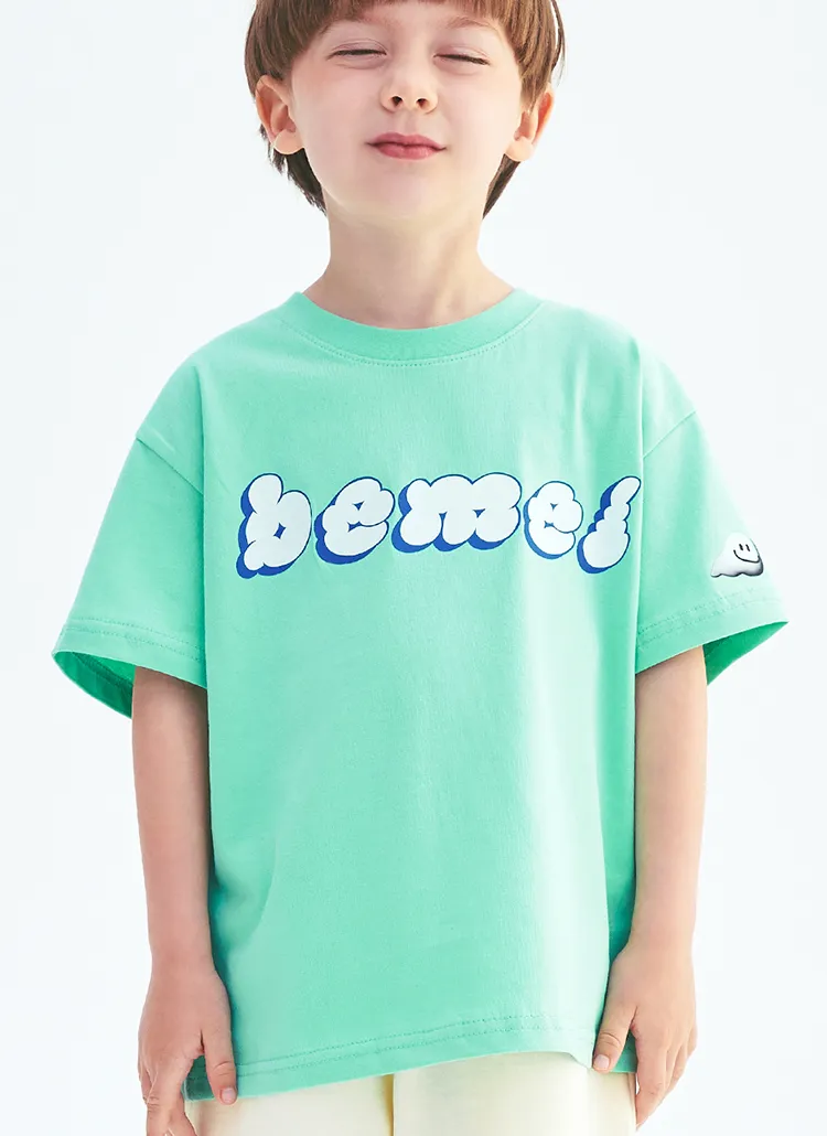 bemelもくもく半袖Tシャツ(ミント) | 詳細画像1
