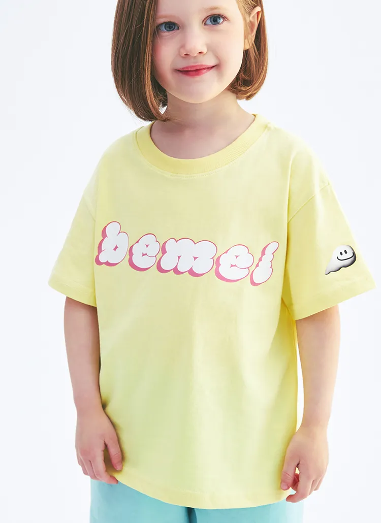 bemelもくもく半袖Tシャツ(レモン) | 詳細画像1