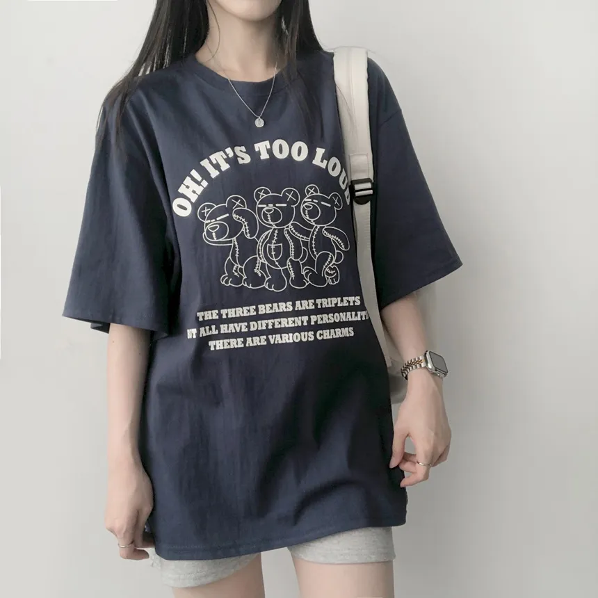 tシャツ ルースターグラフィック半袖Tシャツ レディース 1679677_22748593_k3.jpg
