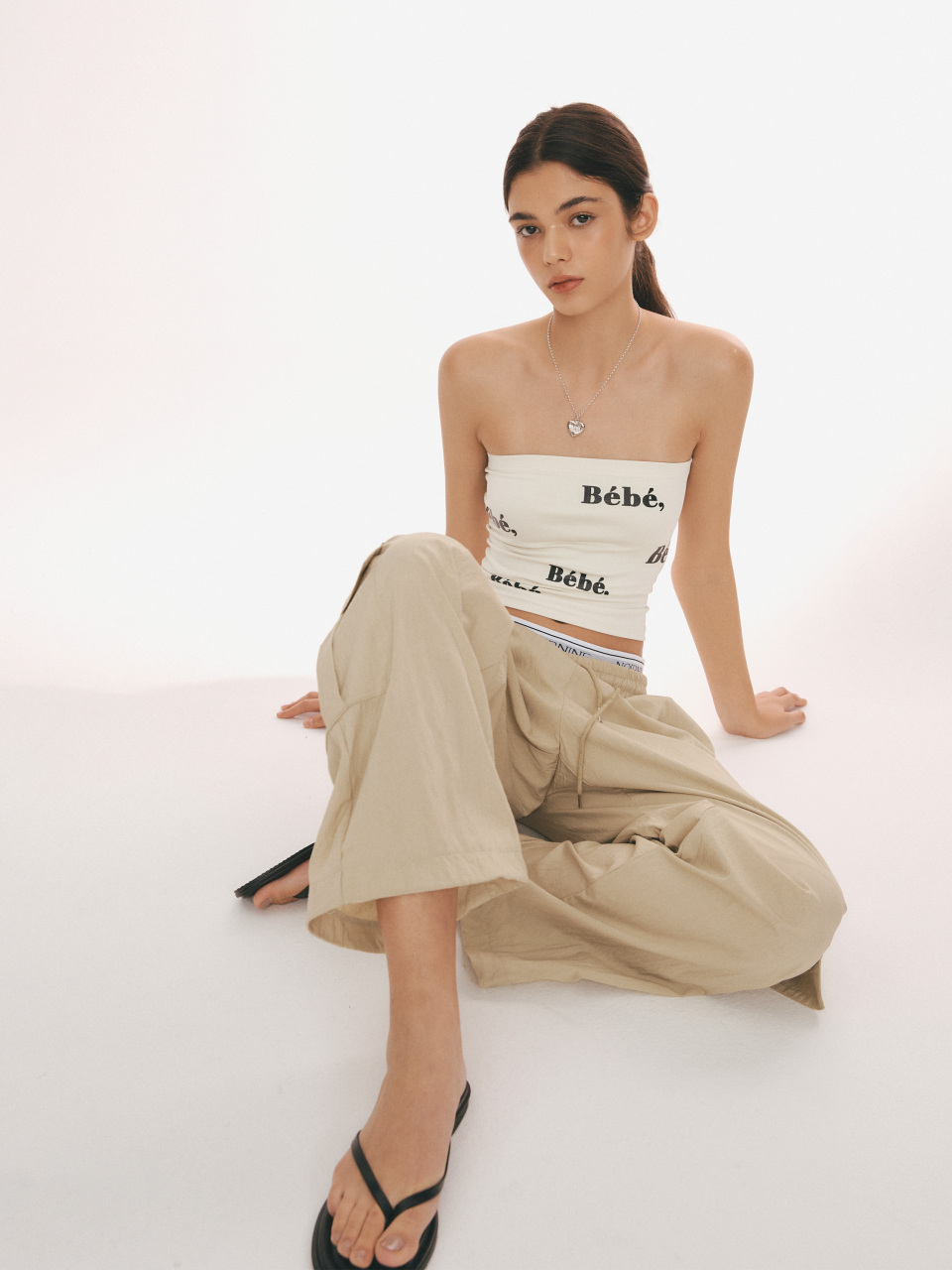 Bebeチューブトップ(BLACK) | レディースファッション通販 - DHOLIC