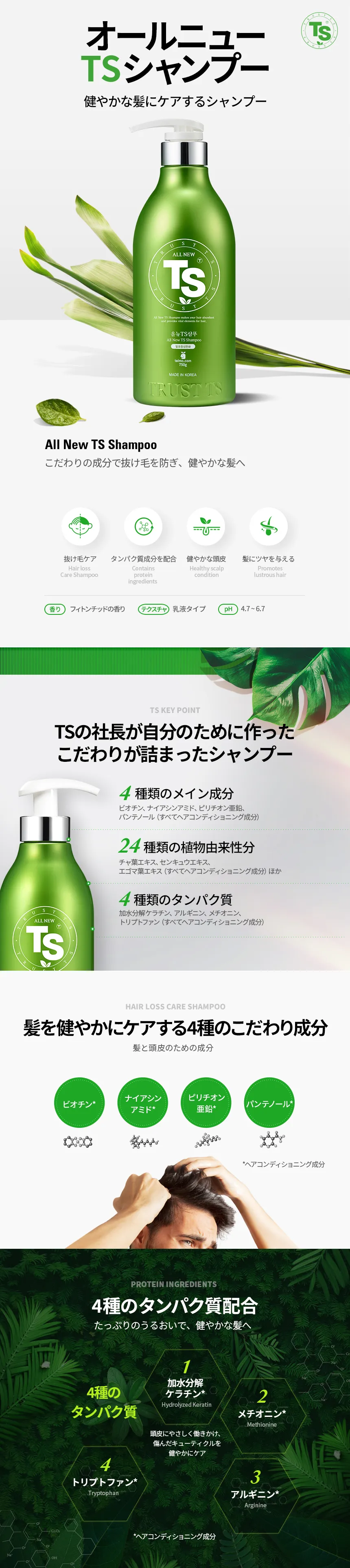 [ティーエス] オールニューTSシャンプー | 詳細画像2