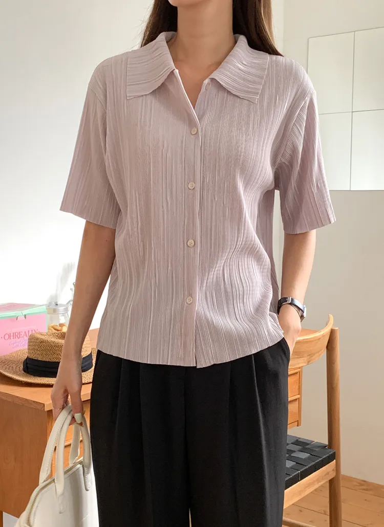プリーツプリーツ 半袖 シャツ 25年7月限定】PLEATS PLEASE プリーツ 