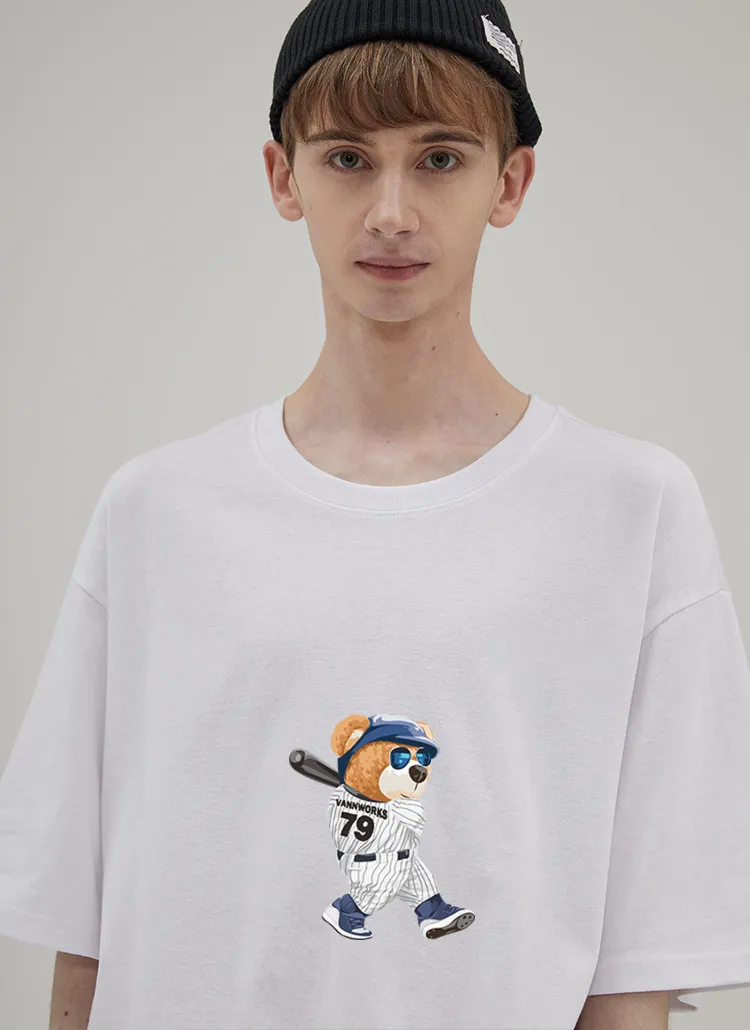 BASEBALL BAER半袖Tシャツ | 詳細画像1