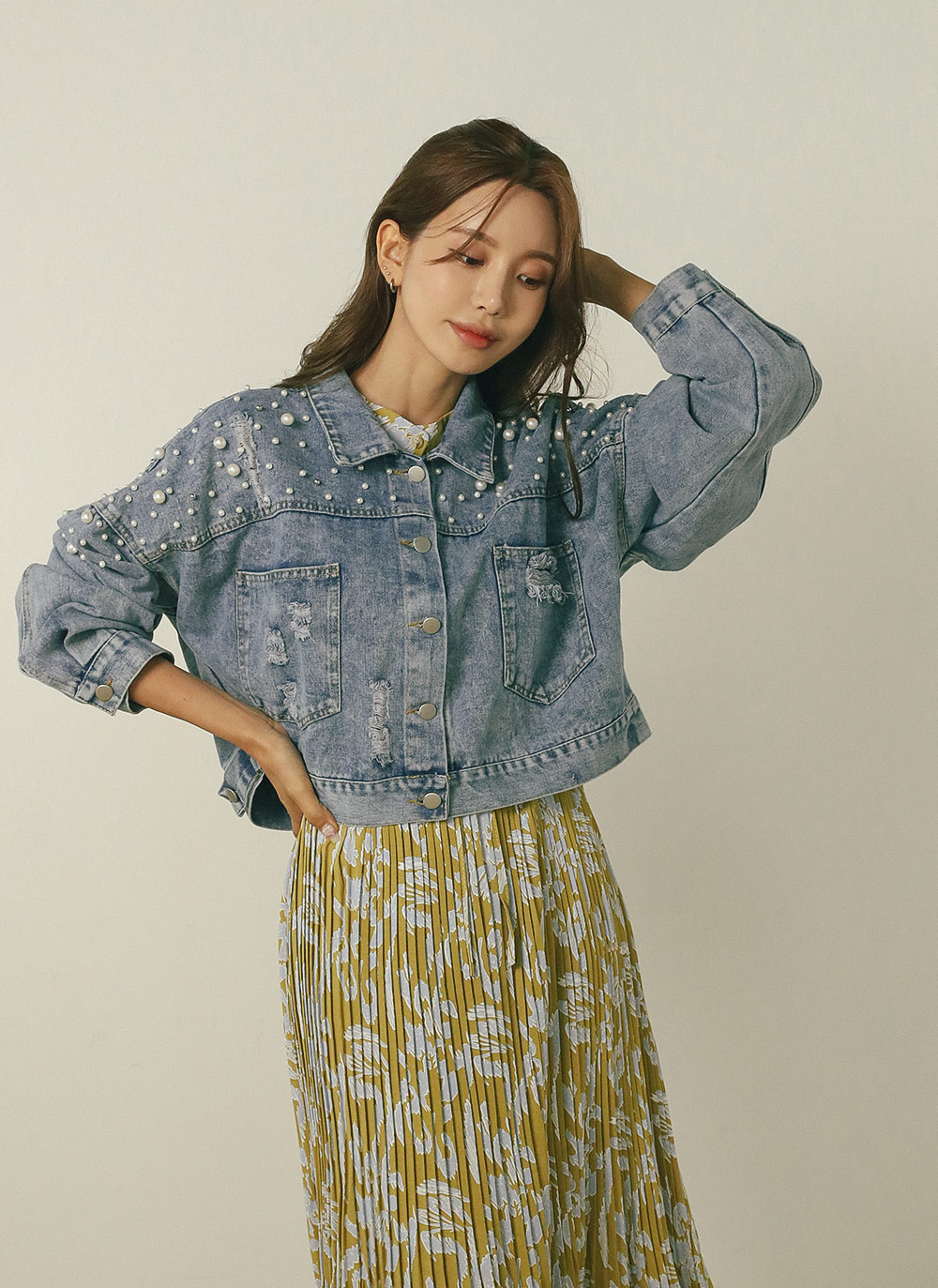 【新品タグ付き】maison de Dolce. デニムジャケット　F 1683523_25341351_k6.jpg?f=webp
