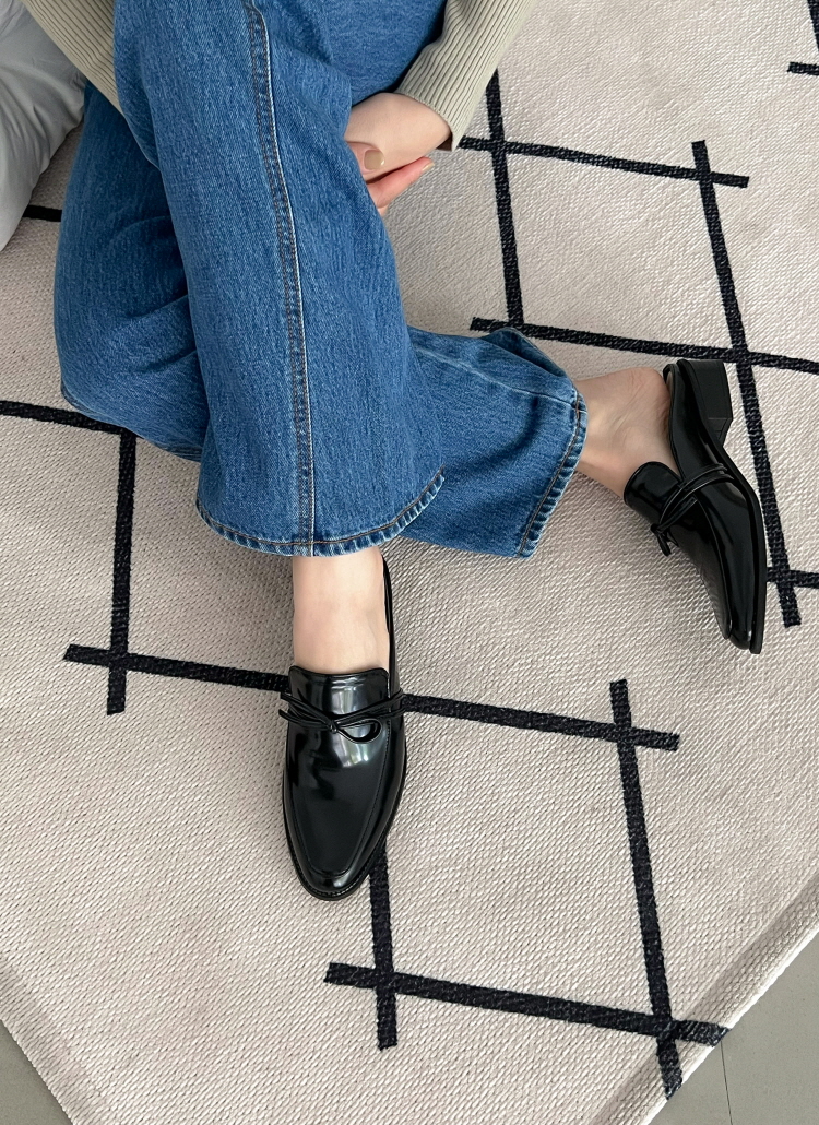 かわいいリボンミュール☆【ALDO】Belerose 低めヒール♪ Re:EDIT サンダル レディース スクエアトゥ リボンベルト
