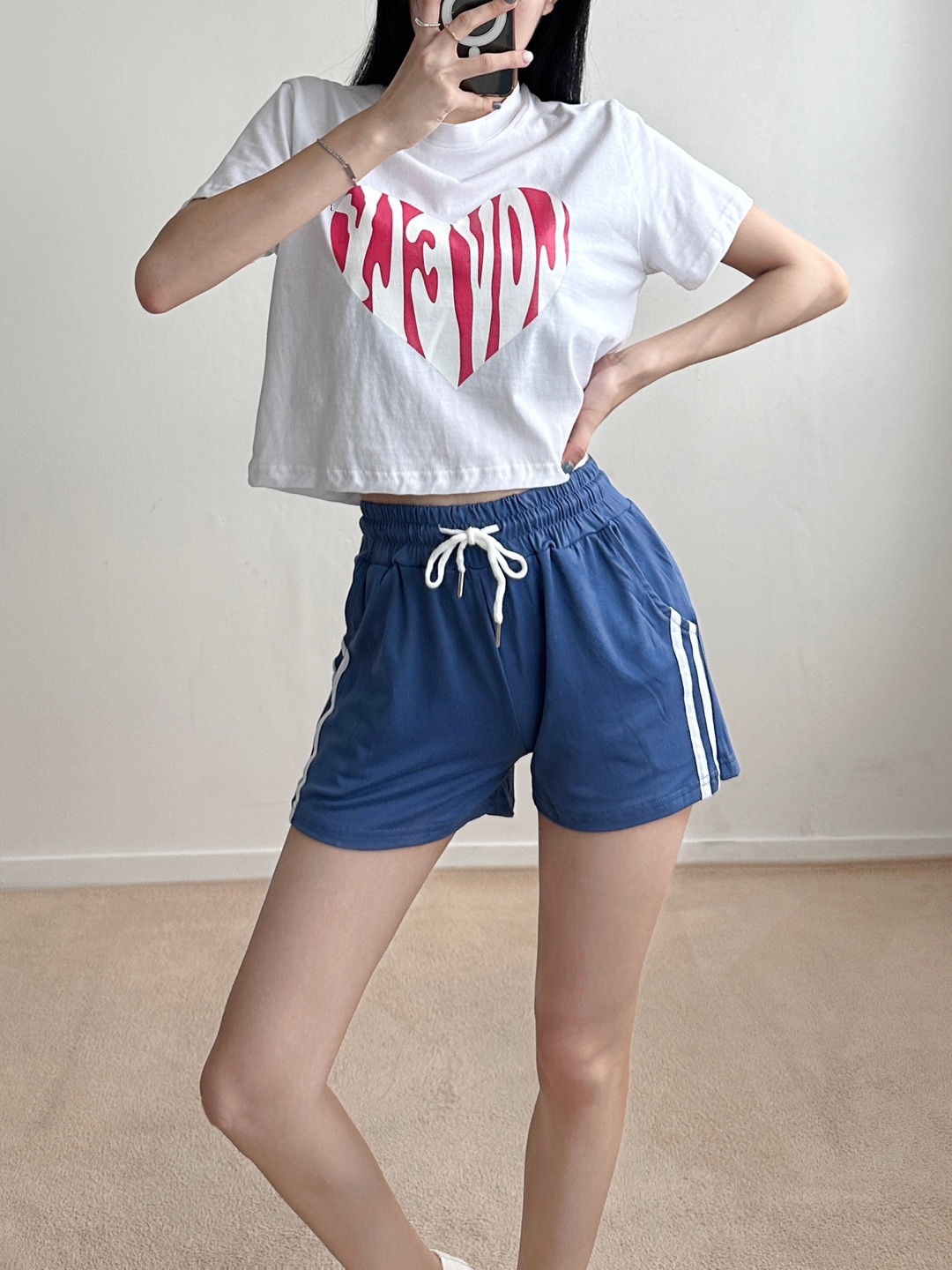 ダブルラインドロストショートパンツ | レディースファッション通販