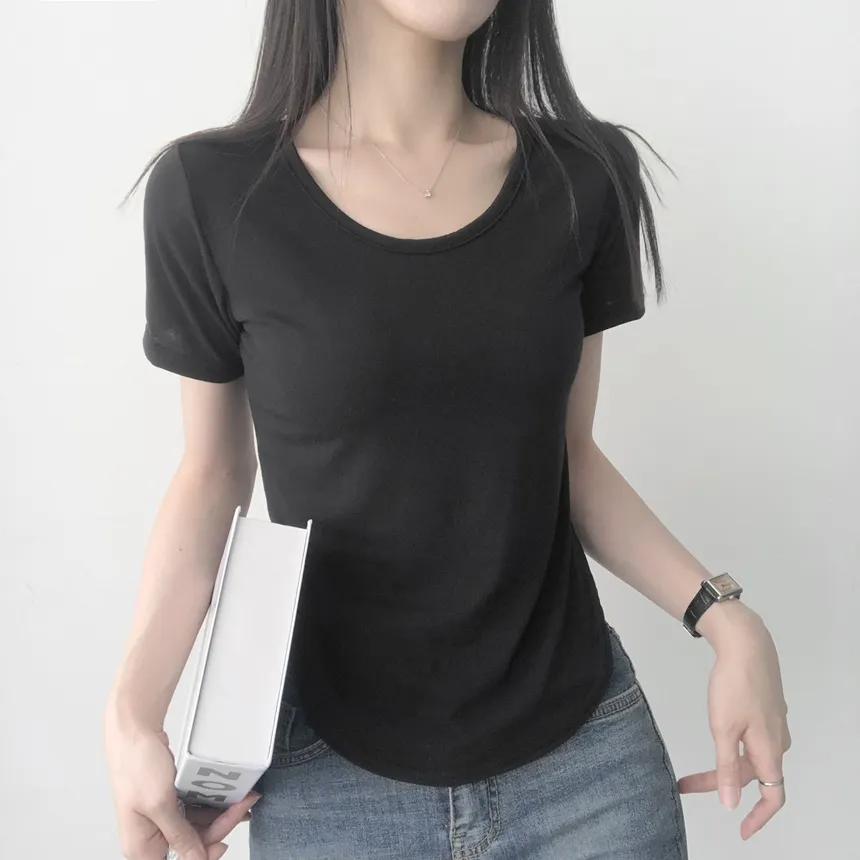 ラウンドヘム半袖Tシャツ | lilisense | 詳細画像27