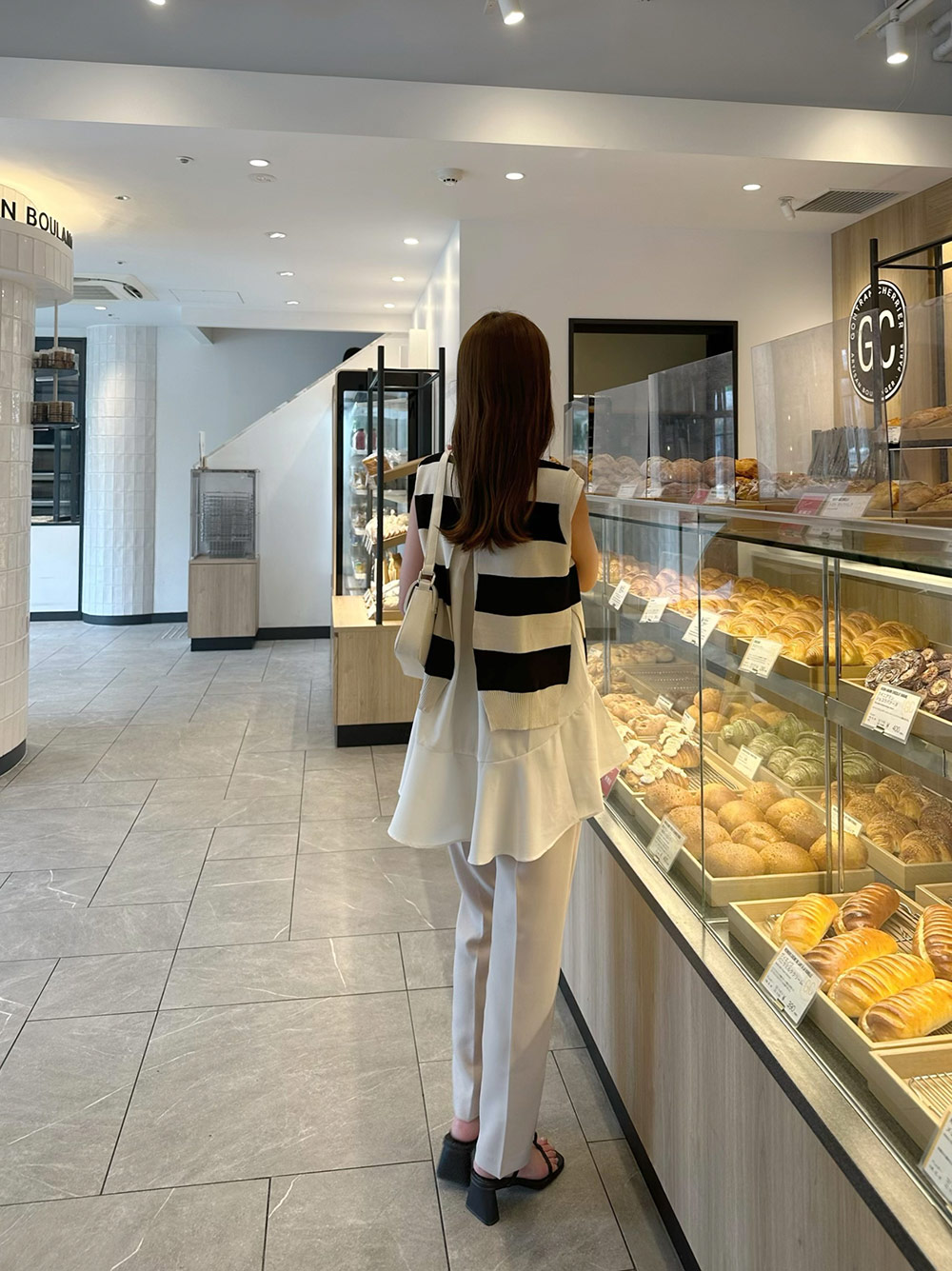 スリムフィットテーパードスラックス | 詳細画像3