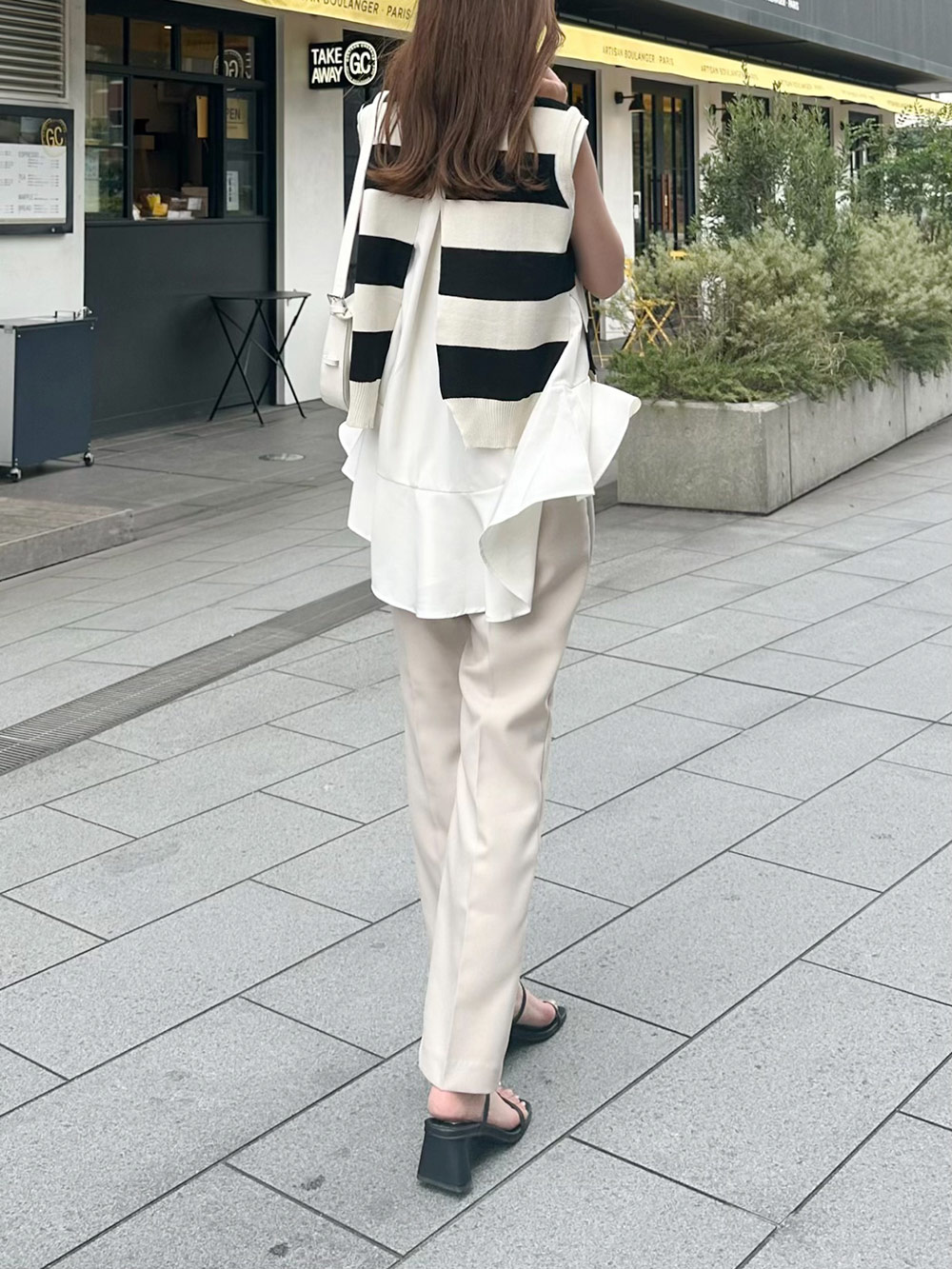 スリムフィットテーパードスラックス | 詳細画像5