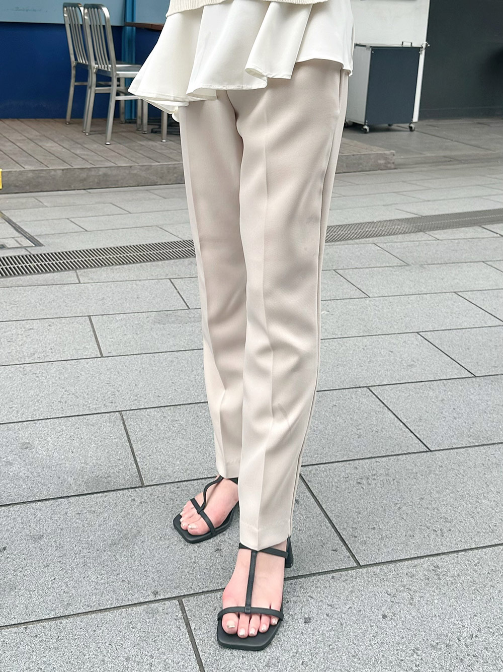 スリムフィットテーパードスラックス | 詳細画像6