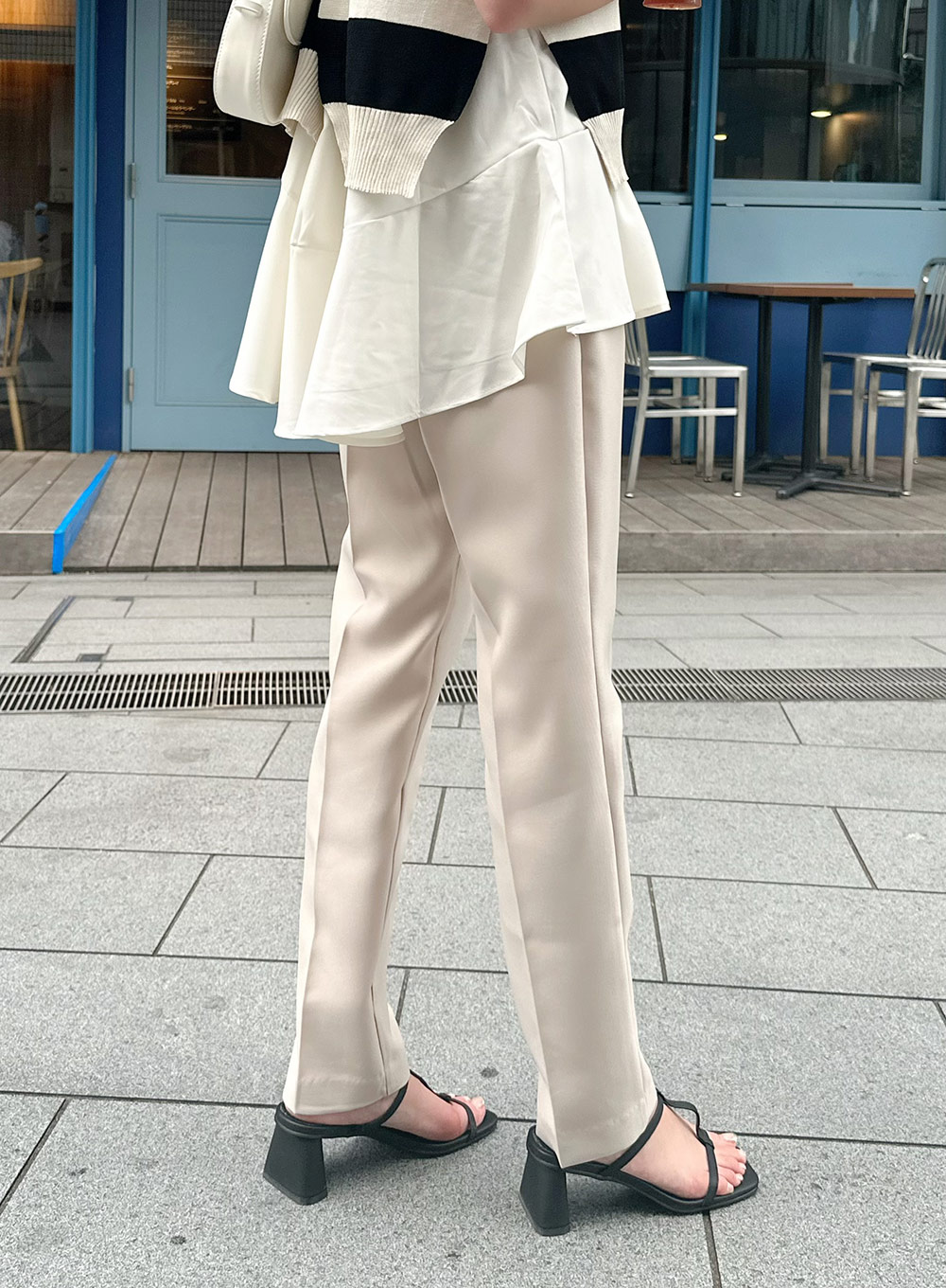 スリムフィットテーパードスラックス | 詳細画像8