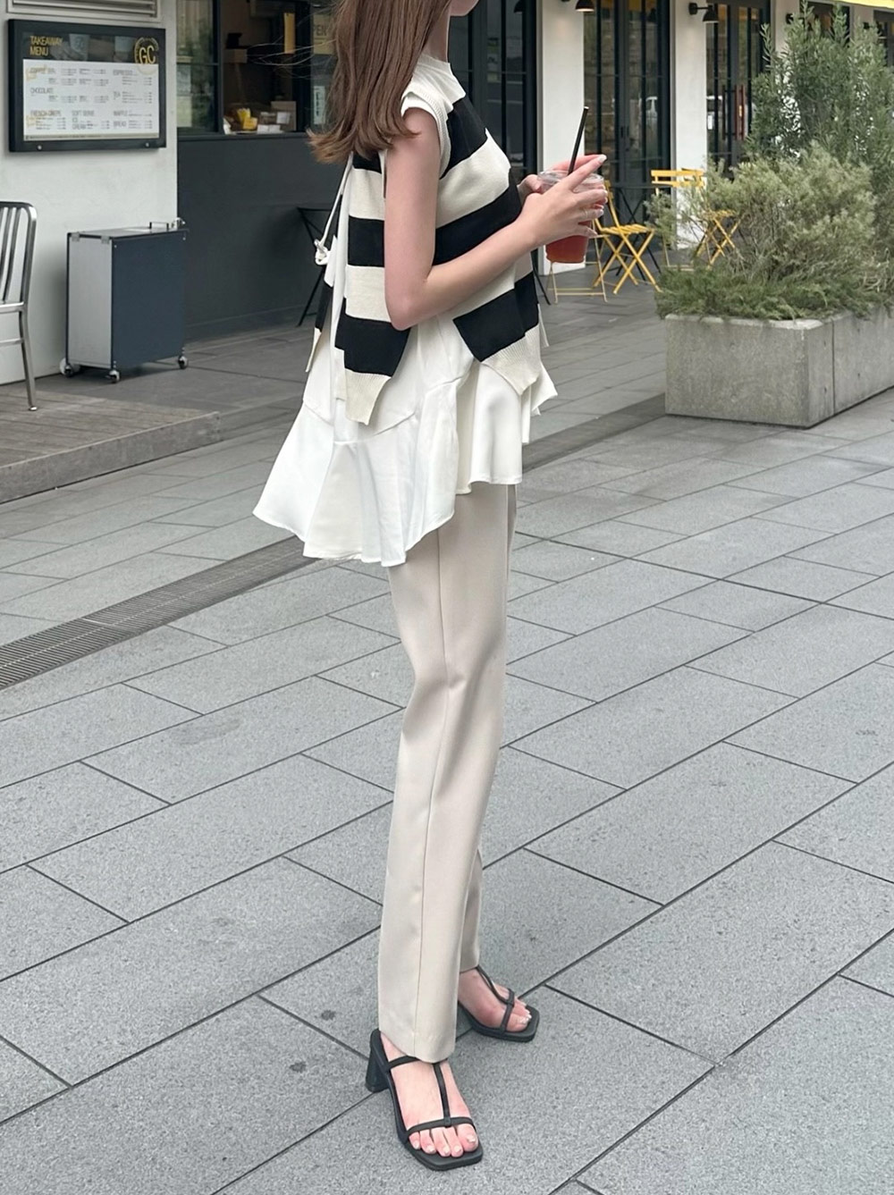 スリムフィットテーパードスラックス | 詳細画像11