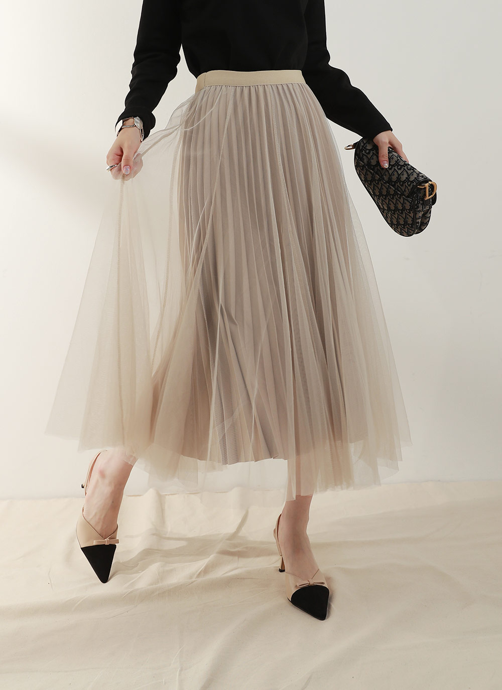 リバーシブルプリーツスカート | レディースファッション通販 - DHOLIC