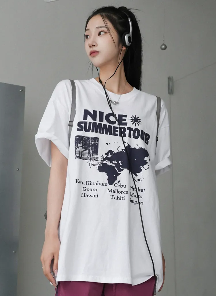 SUMMER半袖Tシャツ | Binarywon | 詳細画像1