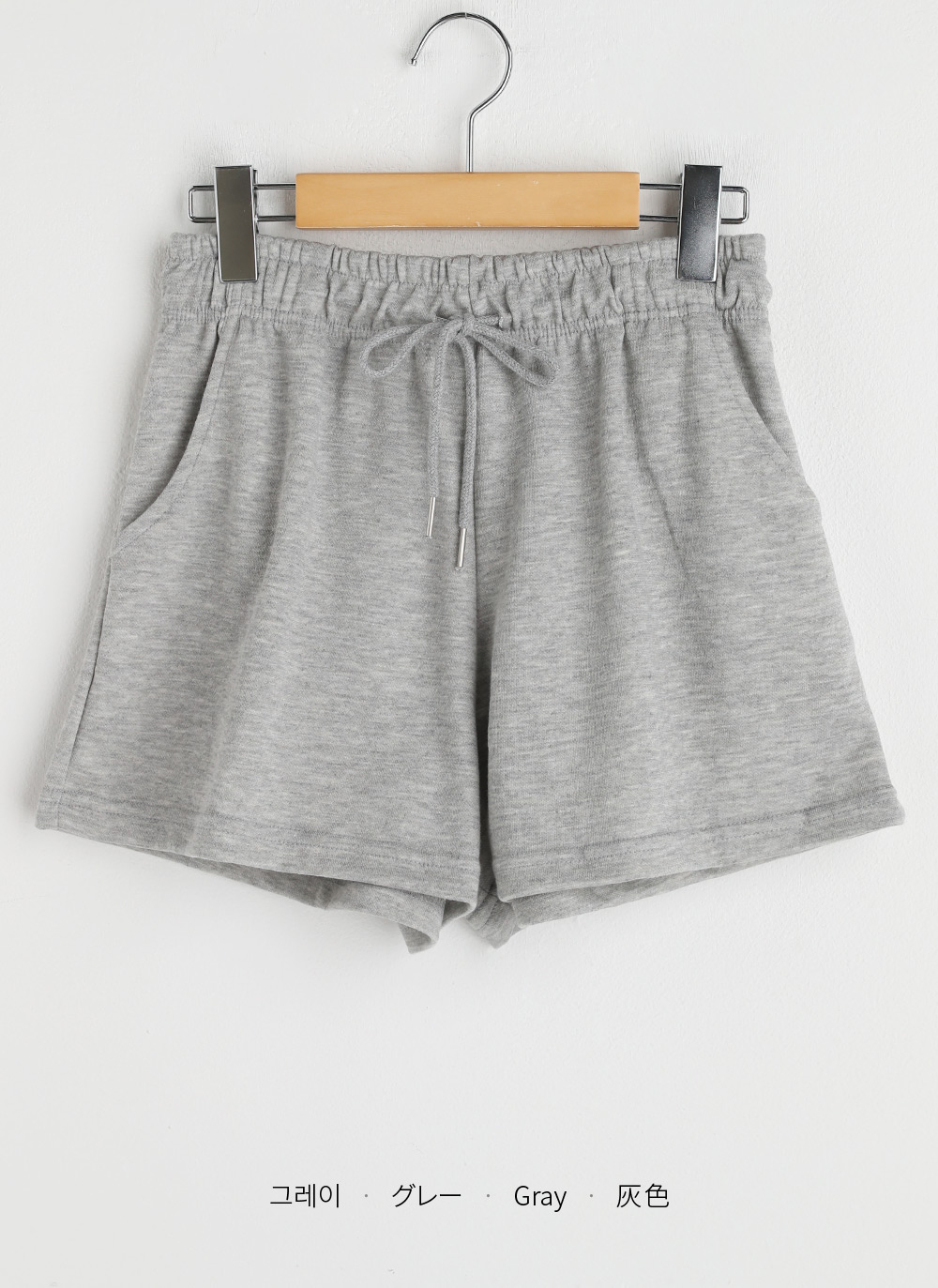 ストリング付スウェットショートパンツ | レディースファッション通販