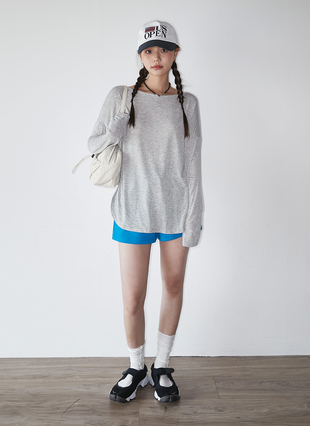 ドローストリング スウェット ショートパンツ グレー swag ドロー