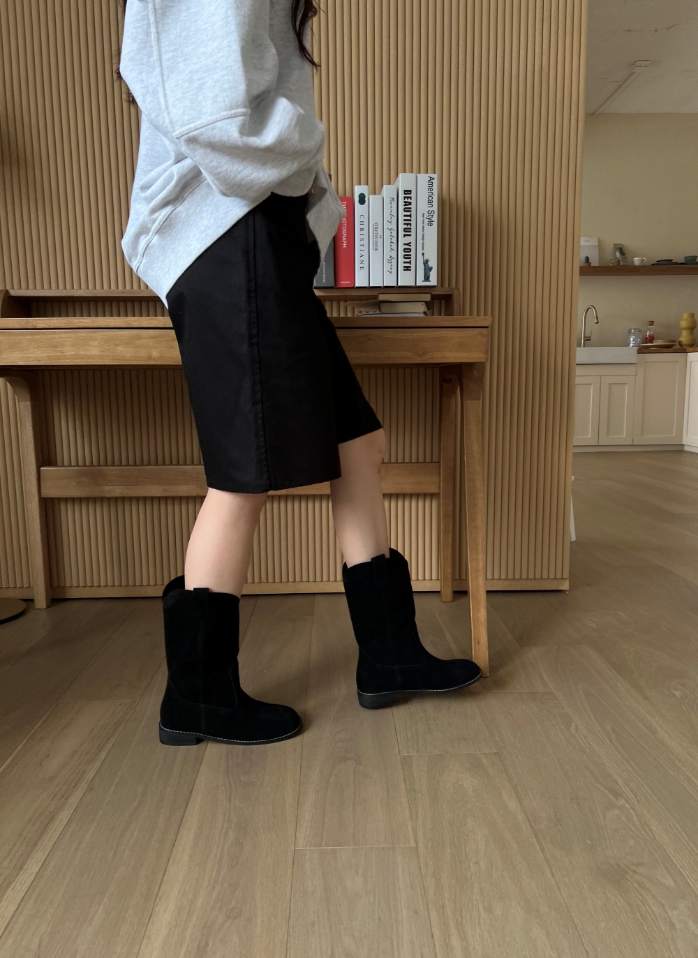 BEAUTIFUL SHOES ウエスタンブーツ　ブラウン BEAUTIFUL SHOES ウエスタンブーツ ブラウン（送料無料