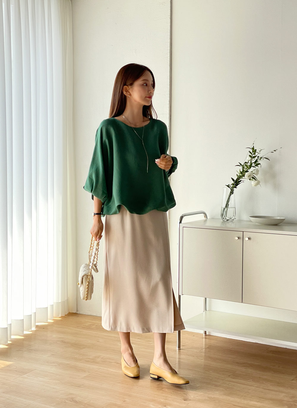 シャツ/ブラウス(長袖/七分) hholic Ballon blouse バルーン7分袖ブラウス | レディースファッション通販 - DHOLIC