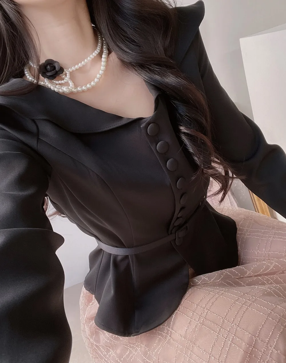 サテンスクエアベルト | mirangmirang | 詳細画像2