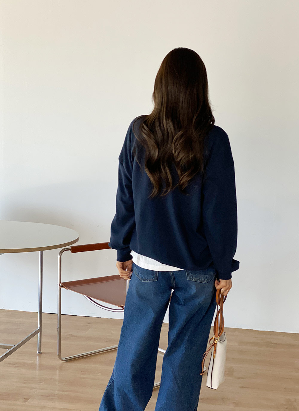 刺繍レタリングルーズスウェット | DHOLIC | 詳細画像10