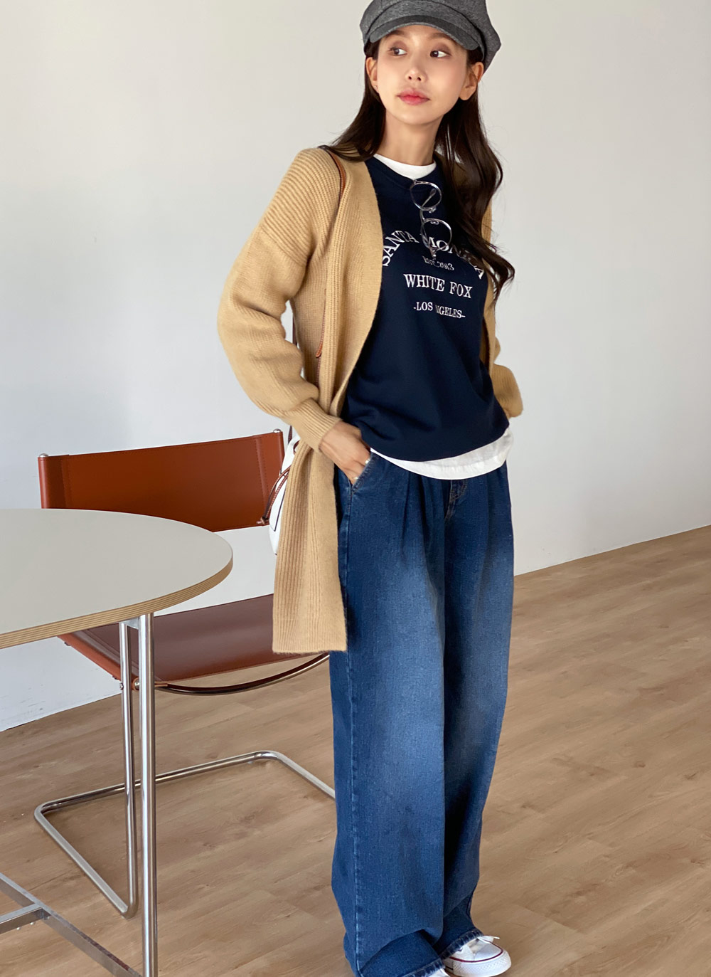 刺繍レタリングルーズスウェット | DHOLIC | 詳細画像11